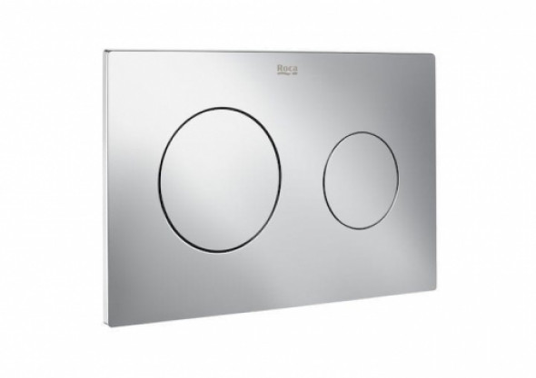 Roca PL10 Duplo One przycisk spłukujący, chrom A890189001