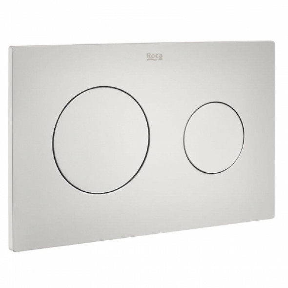 Roca PL10 Duplo One przycisk spłukujący, perłowy mat A89018920P