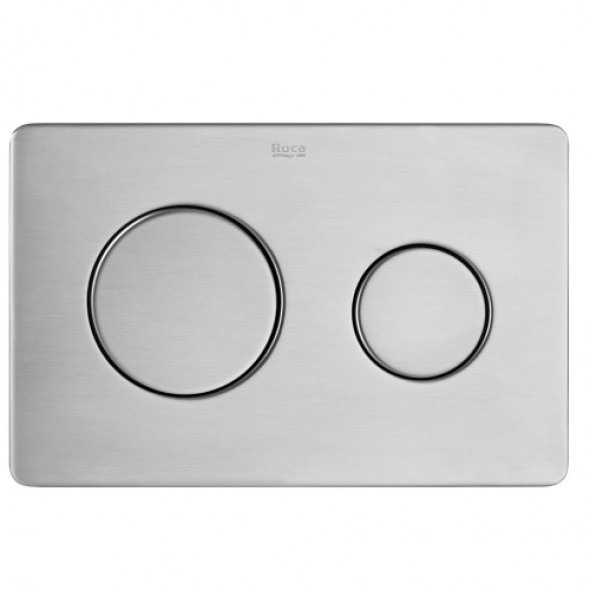 Roca PL10 Duplo One przycisk spłukujący, stal nierdzewna A890189304