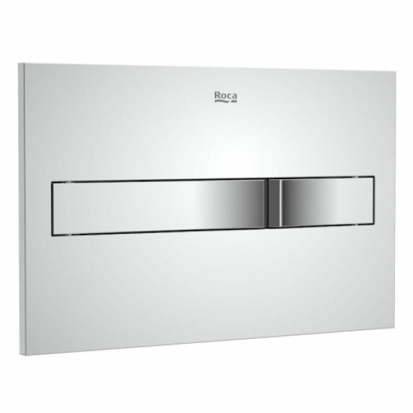 Roca PL2 Duplo One przycisk spłukujący, chrom A890196001