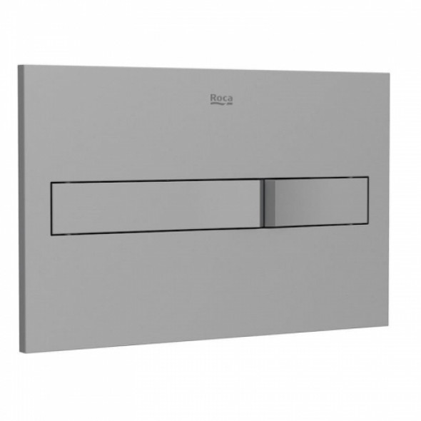 Roca PL2 Duplo One przycisk spłukujący, szary lakierowany A890196002