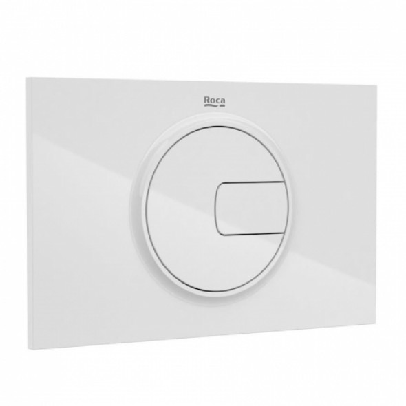 Roca PL4 Duplo One przycisk spłukujący, biały A890198000