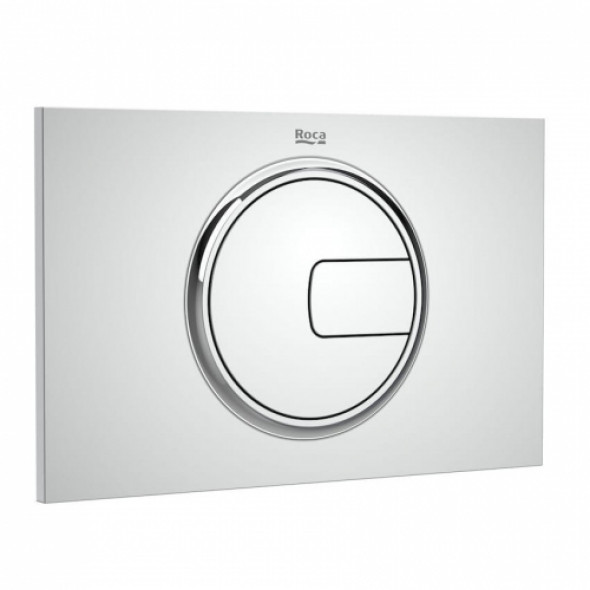 Roca PL4 Duplo One przycisk spłukujący, chrom A890198001