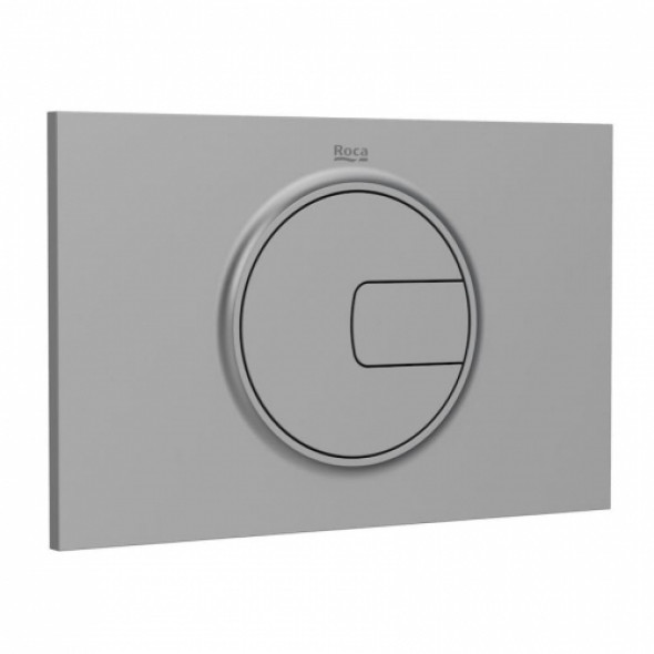 Roca PL4 Duplo One przycisk spłukujący, szary lakierowany A890198002