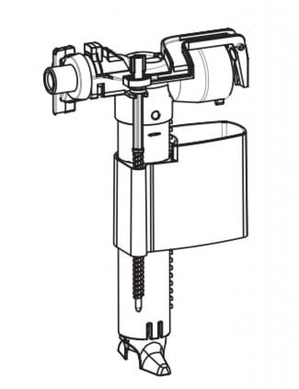 Roca zawór napełniający do stelaża Roca Duplo AV0025600R