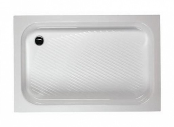 Sanplast Classic brodzik prostokątny B/Cl 80x90x15+STB 615-010-0420-01-000