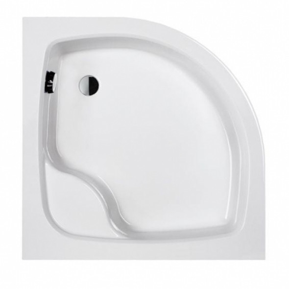 Sanplast Eko Plus brodzik półokrągły BPzs-a/EKOPLUS 90x90x25+ST3, promień 550, 615-131-0630-01-000