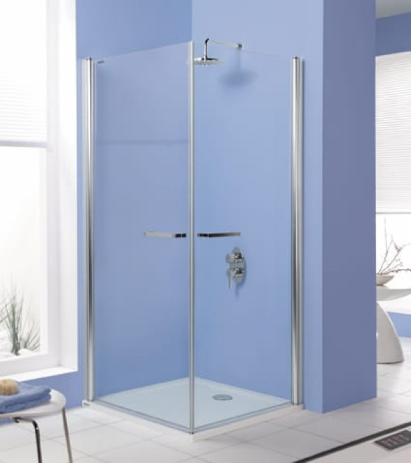 Sanplast Prestige III kabina kwadratowa 80x80, srebrny mat KN2/PRIII-80 600-073-0420-39-401