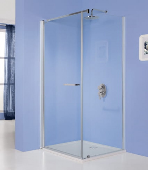 Sanplast Prestige III kabina prostokątna 80x70, srebrny połysk KNDJ/PRIII-70x80 600-073-0060-38-401