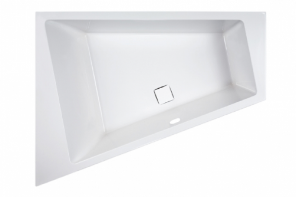 Sanplast Space Line wanna narożna asymetryczna lewa WTL/SPACE 140x180+SP 610-100-1160-01-000