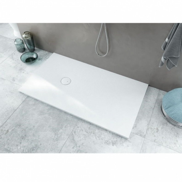 Sanplast Structure Mineral brodzik prostokątny B-M/STRUCTURE 80x160x1,5 645-360-0390-01-010