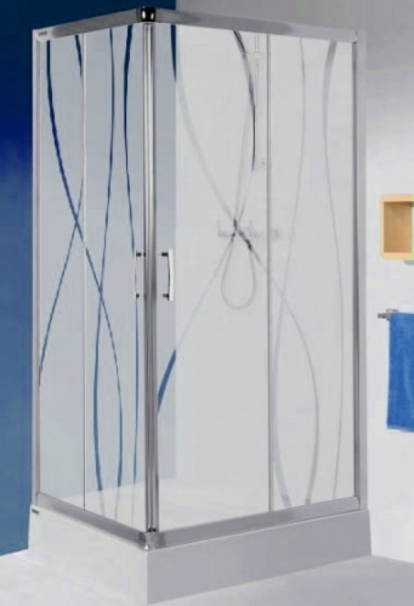 Sanplast TX5b kabina prostokątna 100x90 cm KN/TX5b-90x100-W15 sb 600-271-1840-38-231