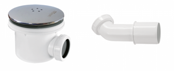 Sanswiss Lux syfon brodzikowy 90mm chrom SIWM.10