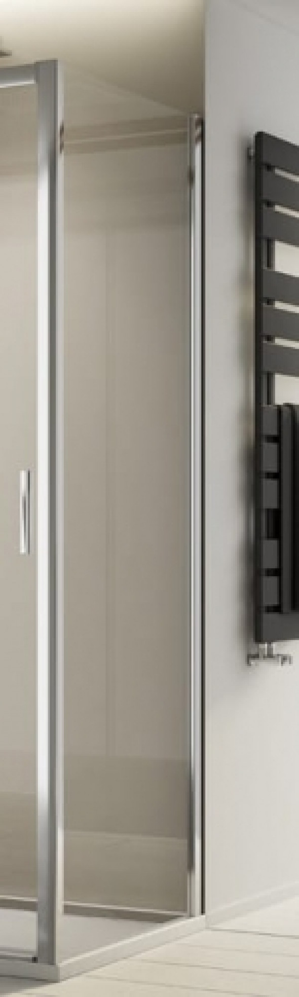 Sanswiss Top-Line S ścianka boczna 100cm, profile srebrny połysk, szkło bezbarwne TOPF21005007