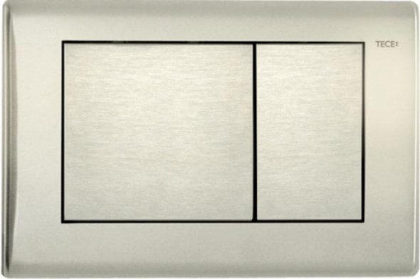 TECEplanus przycisk spłukujący do wc stal szczotkowana 9.240.320