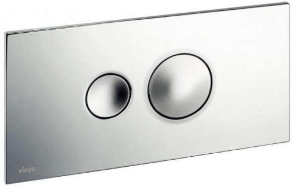 Viega Visign for Style 10 przycisk spłukujący 8315.1, chrom-mat 596347