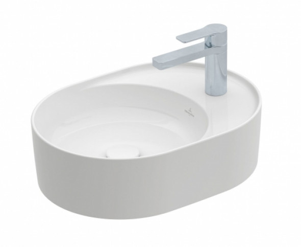 Villeroy&Boch Collaro umywalka nablatowa owalna 51x38cm, 4A155101