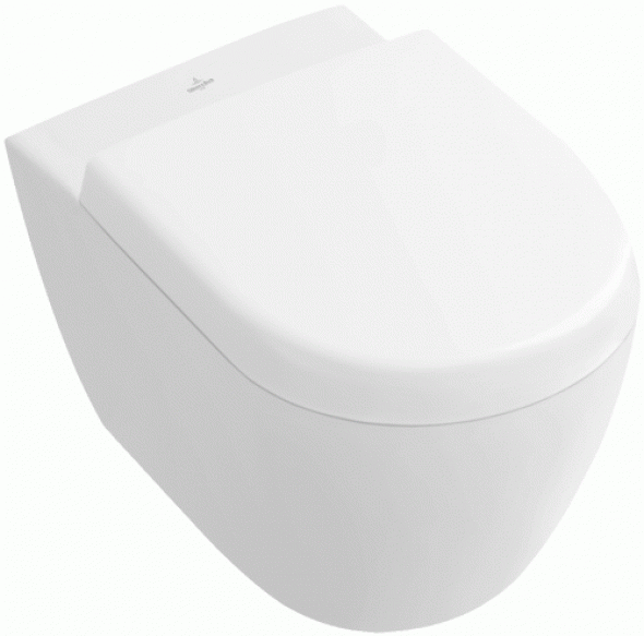 Villeroy&Boch Subway 2.0 DirectFlush miska podwieszana 48x55,5cm z deską wolnoopadajacą 5606R001+9M69S101