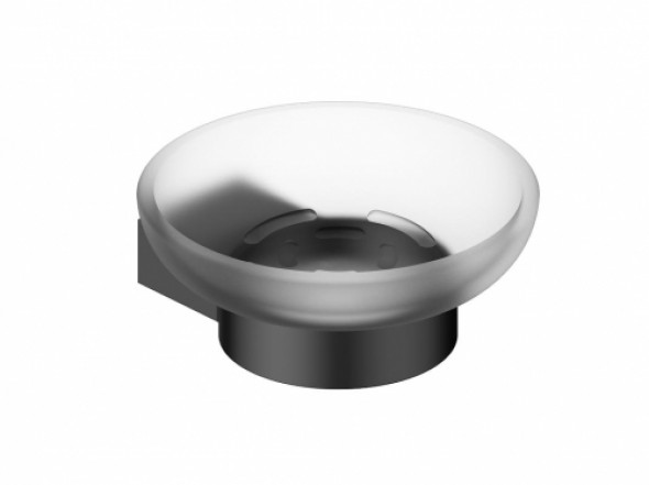 Vitalle Bresso mydelniczka z uchwytem, czarny mat 3406030121