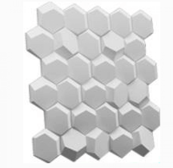 BRYLANT - Dekoracyjny Panel Ścienny 3D Z Gipsu Ceramicznego