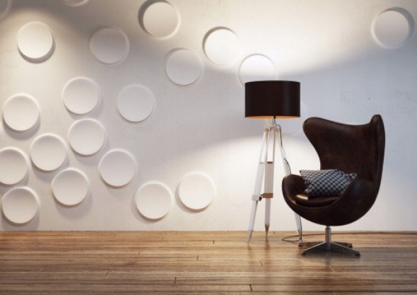 Dunes panele dekoracyjne 3D - CRATERS