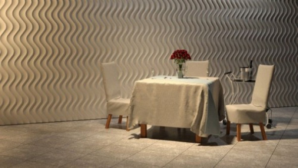 Dunes panele dekoracyjne 3D - GROOVY