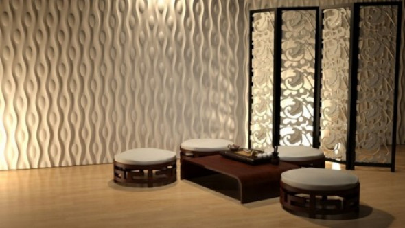 Dunes panele dekoracyjne 3D - TEARS