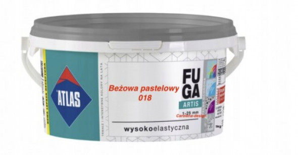 FUGA ATLAS ARTIS 2 kg Beżowa Pastelowa 018- SALE!