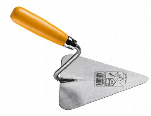 Kielnia murarska 20 cm spawana trójkątna HARDY