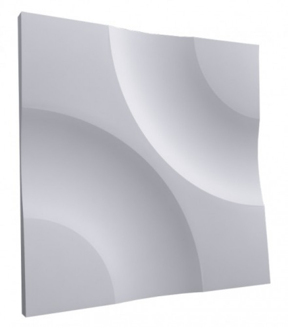 KOŁA - Dekoracyjny Panel Ścienny 3D Z Gipsu Ceramicznego