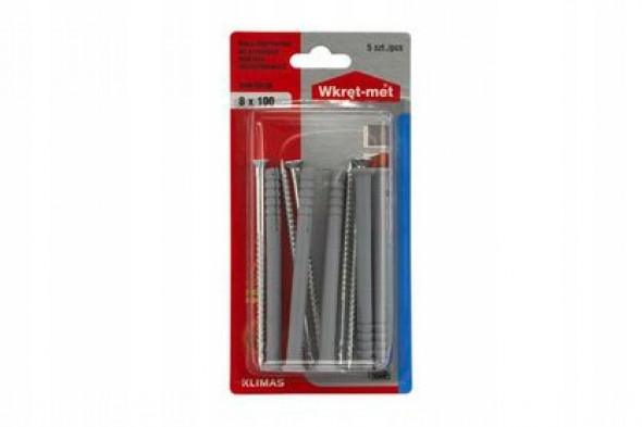 Kołki rozporowe szybki montaż 8x100 Klimas