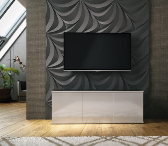 KOLOROWY PAW - Dekoracyjny Panel Ścienny 3D Z Gipsu Ceramicznego