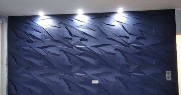 KRÓLOWA LODU - Dekoracyjny Panel Ścienny 3D Z Gipsu Ceramicznego