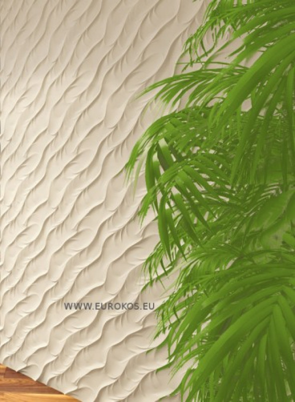 MASTIW - Dekoracyjny Panel Ścienny 3D Z Gipsu Ceramicznego