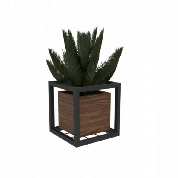 MP Metalowy Kwietnik na kwiaty 20x20x20 cm