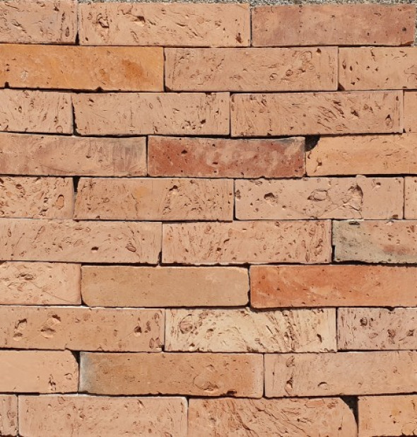 Stara cegła na ścianę - płytki - środek