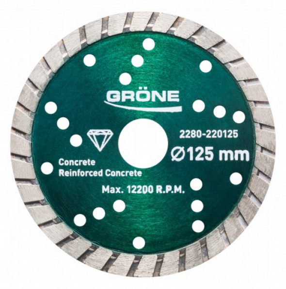 Tarcza diamentowa turbo 125 Grone