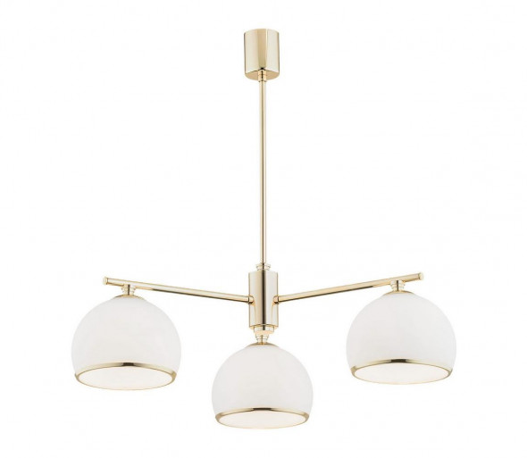 Argon 2088 - Żyrandol na drążku MARBELLA 5xE27/15W/230V mosiądz