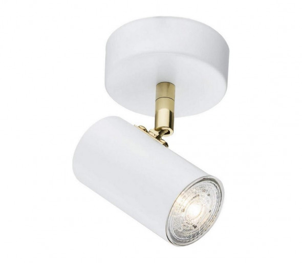 Argon 4209 - Reflektor sufitowy LAGOS 1xGU10/5W/230V biel/złoto