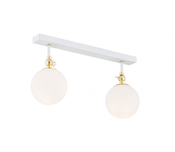 Argon 845 - Natynkowy żyrandol łazienkowy LATINA 2xE14/40W/230V IP44