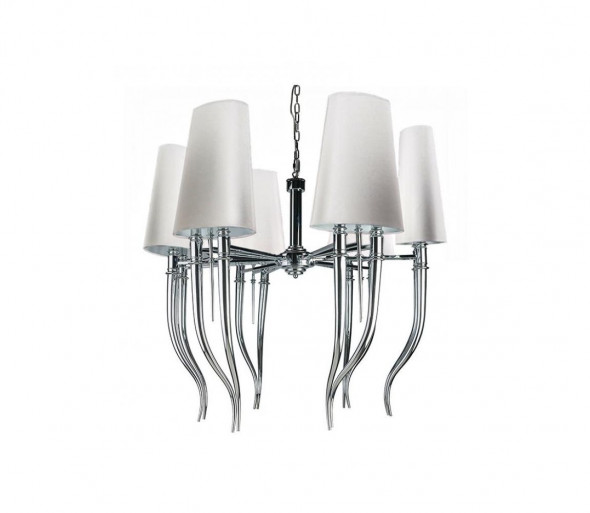 AZ1389 Azzardo - Żyrandol na lince DIABLO 12xE14/11W/230V biały