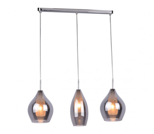 Azzardo AZ2149 - Żyrandol na lince AMBER MILANO 3xG9/40W/230V