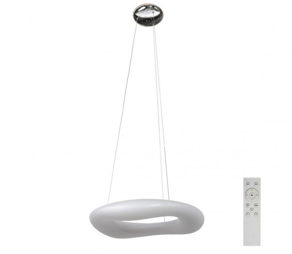 Azzardo AZ2672 - LED Żyrandol ściemnialny na lince DONUT 1xLED/64W/230V+ZS