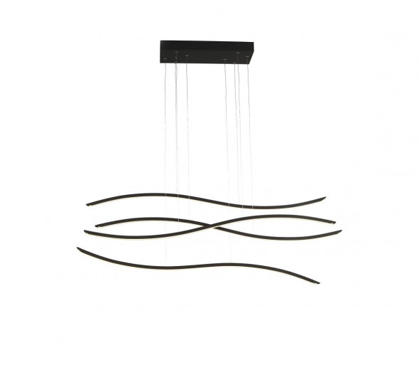Azzardo AZ2912 - LED Żyrandol ściemnialny na lince WAVES 4xLED/70W/230V