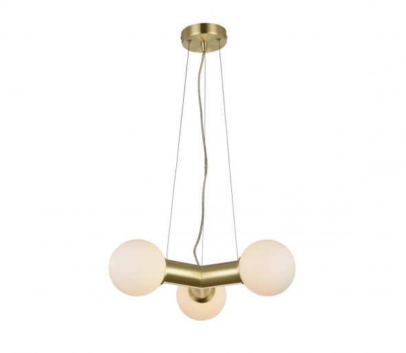 Azzardo AZ3170 - Żyrandol na lince POPE 3xE27/40W/230V