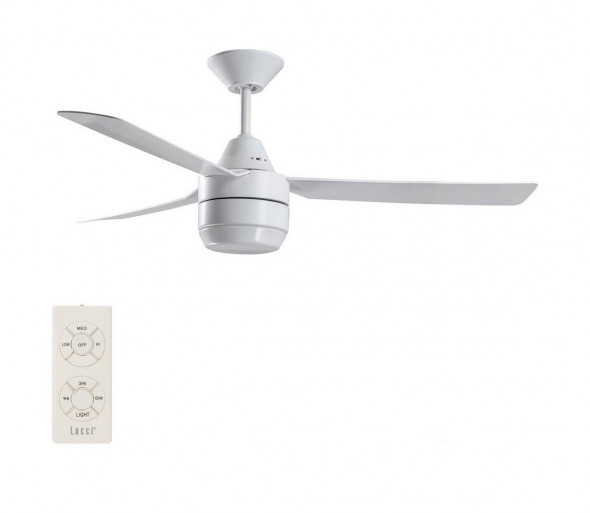 BAYSIDE 213016 - Wentylator sufitowy CALYPSO 1xGX53/45W/230V  biały