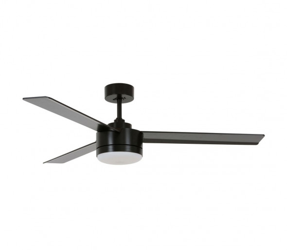 BAYSIDE 213033 - LED Wentylator sufitowy LAGOON GX53/17W/230V czarny