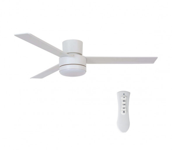 BAYSIDE 213036 - LED Wentylator sufitowy LAGOON GX53/17W/230V biały