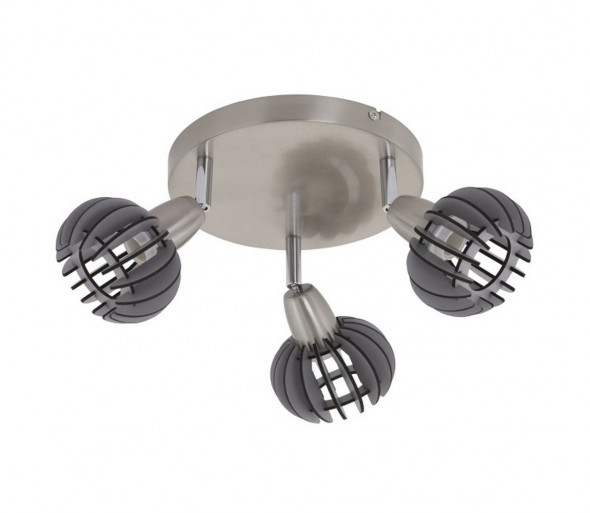 Briloner 2852-036R - Oświetlenie punktowe RETRO 3xE14/5,5W/230V