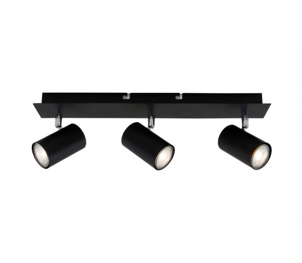 Briloner 2857-035 - Reflektor SPOT 3xGU10/40W/230V czarny